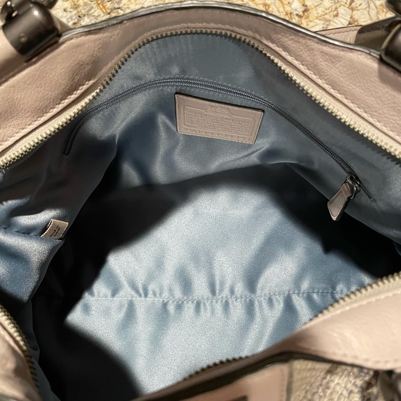 Coach Embossed Python Handbag - Picture 5 of 12